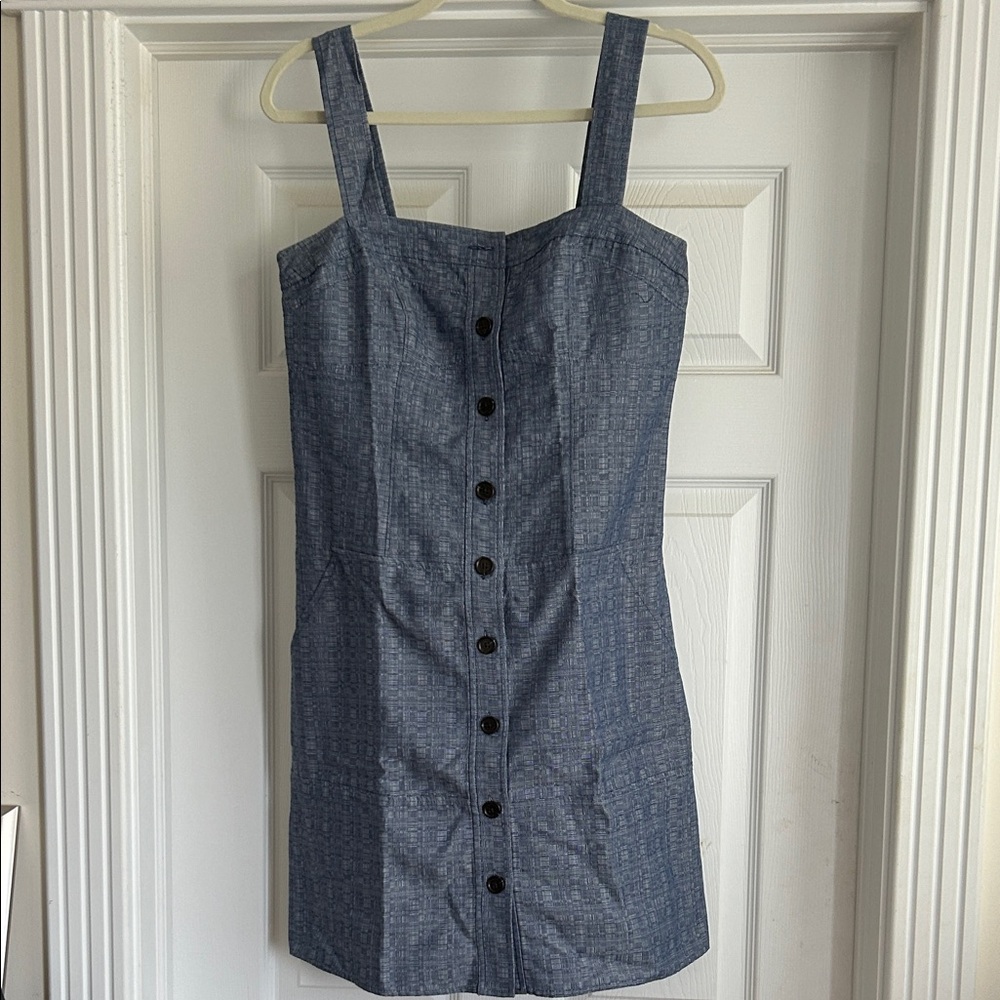 Derek Lam for Design Nation Blue Denim Mini Dress
